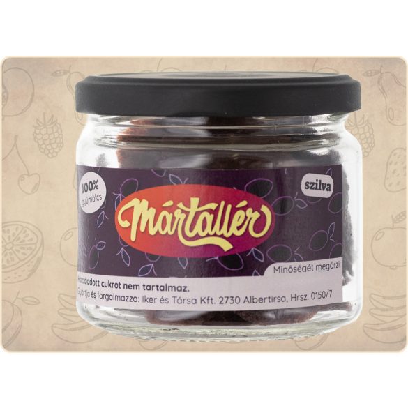 Aszalt SZILVA tallér