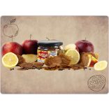 Aszalt CITROMOS SZEGFŰSZEGES alma tallér