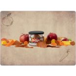 Aszalt SÁRGARÉPÁS alma tallér