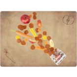 Aszalt SÁRGARÉPÁS alma tallér